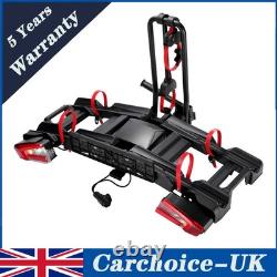 GEARZAAR 60 KG Foldable E-Bike Bicycle Carrier Electric 2 Bike Rack Anti-Theft