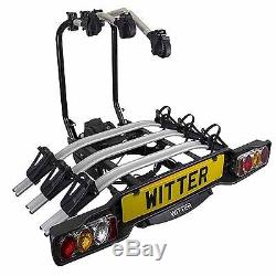 GENUINE WITTER Towbar Mounted 3 Three Bike Cycle Carrier ZX503