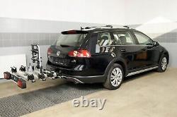 GIRO 4 Bike Rack Cycle Carrier 4 bikes Tow bar Mounted with Tilt 75kg black