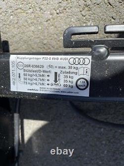 Genuine Audi Foldable Lockable Tow Bar Cycle Carrier For 2 Bikes