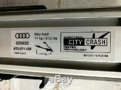 Genuine Audi Roof Rack Cross Bars with 4 Audi Roof Mounted Bike /Cycle Carriers