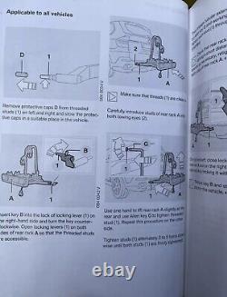 Genuine BMW X1 X6 Cycle Rack Carrier Complete With Tools, Keys, Locks SA3AR