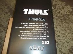 Genuine Thule FreeRide 532 Roof Mounted Bike Cycle Carrier TRIPLE PACK x3