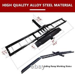 Grandroad Auto Motorcycle Hitch Carrier 500LBS Dirt Bike