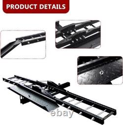 Grandroad Auto Motorcycle Hitch Carrier 500LBS Dirt Bike