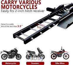 Grandroad Auto Motorcycle Hitch Carrier 500LBS Dirt Bike