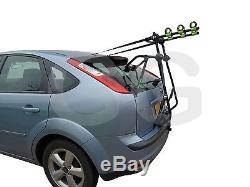 Green Valley 3 Bike Cycle Carrier Boot Mounted Rack Fits Ford Focus 2005-2010