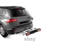 Green Valley Tilting 3 Cycle Carrier Rack Tow Bar Mounted 13 Pin E Bikes -60kg