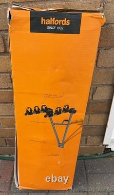 Halfords 3 Bike Tow Bar Cycle Rack, Little Used Condition, Boxed