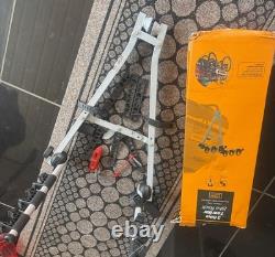 Halfords 3 Bike Tow Bar Cycle Rack, Little Used Condition, Boxed