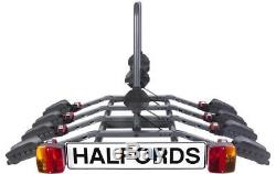 Halfords 4 Bike Tow Bar Cycle Carrier Bike Bicycle Car Rack Cycling Storage