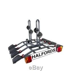 Halfords 4 Bike Tow Bar Cycle Carrier Bike Bicycle Car Rack Cycling Storage New