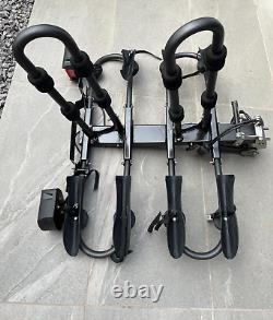 Halfords 4 Bike Tow Bar Mount Cycle Car Rack Foldable Lockable
