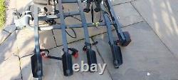 Halfords 4 Bike Towbar Mounted Bike Rack Cycle Carrier NEW RRP £220 Rear Mount 4