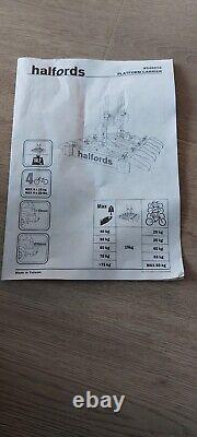 Halfords 4 Bike Towbar Mounted Bike Rack Cycle Carrier NEW RRP £220 Rear Mount 4