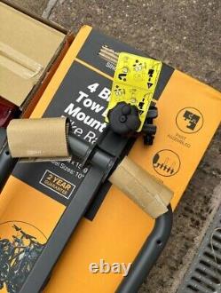 Halfords 4 Bike Towbar Mounted Bike Rack Cycle Carrier NEW RRP £220 Rear Mount 6