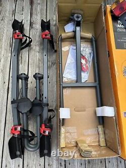Halfords 4 Bike Towbar Mounted Bike Rack Cycle Carrier RRP £220 Rear Mount NEW10
