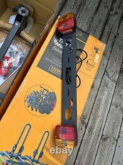 Halfords 4 Bike Towbar Mounted Bike Rack Cycle Carrier RRP £220 Rear Mount NEW10