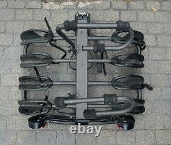 Halfords 4 bike tow bar cycle carrier RRP £200+ with Light/Number Plate Board