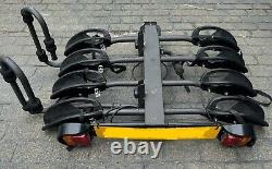 Halfords 4 bike tow bar cycle carrier RRP £200+ with Light/Number Plate Board