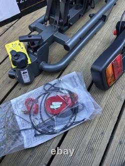 Halfords Advance 4 Bike Tow Bar Mount Cycle Car Rack Foldable Lockable 420£ N2