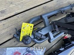 Halfords Advance 4 Bike Tow Bar Mount Cycle Car Rack Foldable Lockable 420£ N2