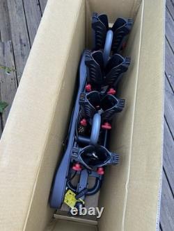 Halfords Advance 4 Bike Tow Bar Mount Cycle Car Rack Foldable Lockable 420£ N2