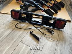 Halfords Advance 4 Bike Tow Bar Mount Cycle Car Rack Foldable Lockable 420£ USE2