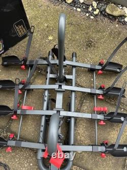 Halfords Advance 4 Bike Tow Bar Mount Cycle Car Rack Foldable Lockable 420£ Use2
