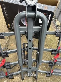Halfords Advance 4 Bike Tow Bar Mount Cycle Car Rack Foldable Lockable 420£ Use2
