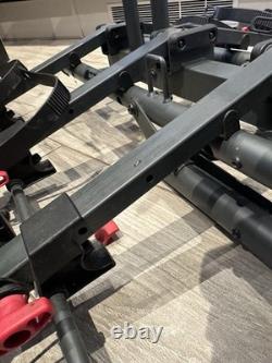 Halfords Advance 4 Bike Tow Bar Mount Cycle Car Rack Foldable Lockable 420£ Use2