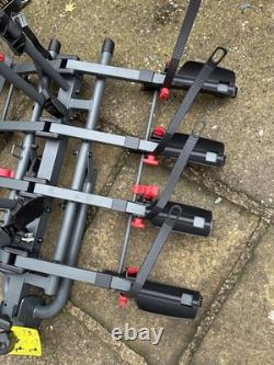 Halfords Advance 4 Bike Tow Bar Mount Cycle Car Rack Foldable Lockable 420£ Use2