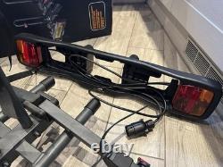 Halfords Advance 4 Bike Tow Bar Mount Cycle Car Rack Foldable Lockable 420£ Use2