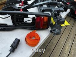 Halfords Advance 4 Bike Tow Bar Mount Cycle Car Rack Foldable Lockable 420£ UseP