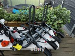 Halfords Advance 4 Bike Tow Bar Mount Cycle Car Rack Foldable Lockable 420£ UseP