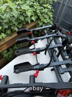 Halfords Advance 4 Bike Tow Bar Mount Cycle Car Rack Foldable Lockable 420£ UseP