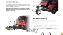 Halfords Advance 4 Bike Tow Bar Mount Cycle Car Rack foldable -Brand new in box