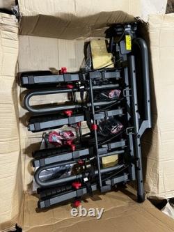 Halfords Advance 4 Bike Tow Bar Mount Cycle Car Rack foldable -Brand new no box