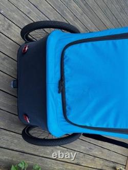 Halfords Advanced Double Bike Trailer Kids Carrier Ex-Disp