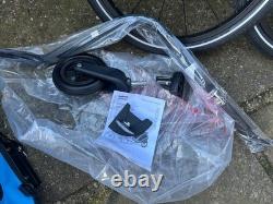 Halfords Advanced Double Bike Trailer Kids Carrier Ex-Display