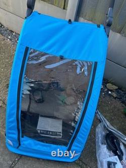 Halfords Advanced Double Bike Trailer Kids Carrier Ex-Display