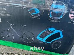 Halfords Advanced Double Bike Trailer Kids Carrier Ex-Display