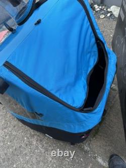 Halfords Advanced Double Bike Trailer Kids Carrier Including Stroller Kit