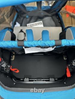 Halfords Advanced Double Bike Trailer Kids Carrier Including Stroller Kit