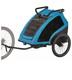 Halfords Advanced Double Bike Trailer Kids Carrier New Condition
