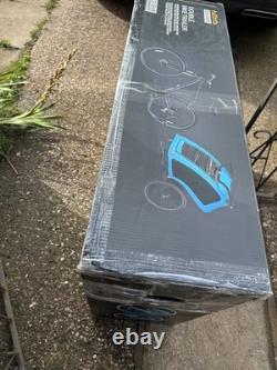 Halfords Advanced Double Bike Trailer Kids Carrier New Condition