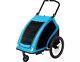 Halfords Advanced Double Bike Trailer Kids Carrier. No Tow Hook Included
