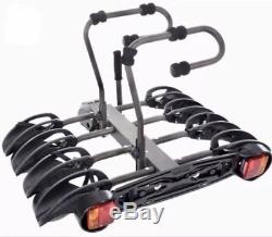 Halfords Exodus Towbar Mounted 4 Bike Cycle Carrier