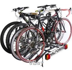 Halfords Tow Bar Cycle Carrier Bicycle Rack bike rack X4 cycle