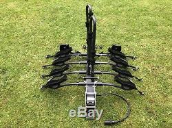 Halfords Tow Bar Mounted Cycle Carrier 4 Bike Rack Cycling